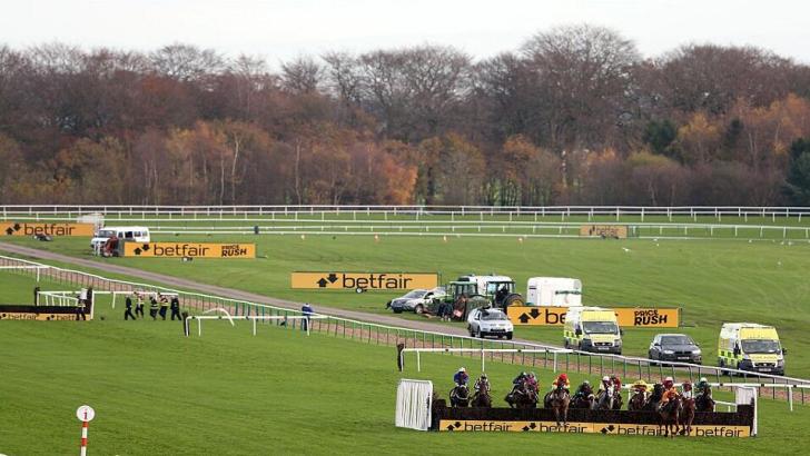 Horse racing at Haydock